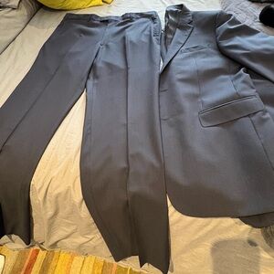 Valentino Men's Navy Blue Classic suit